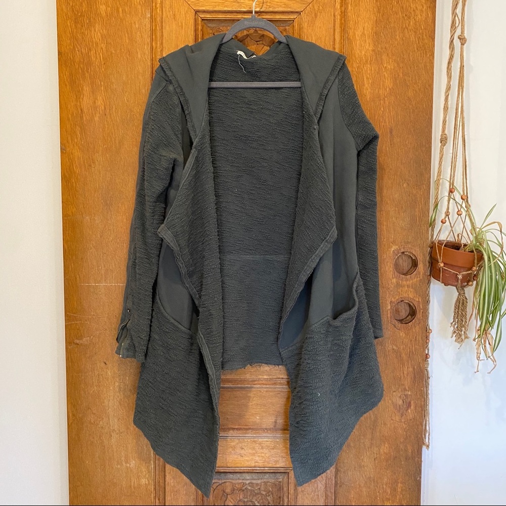Fresh Laundry oversized hoodie sweater green small
